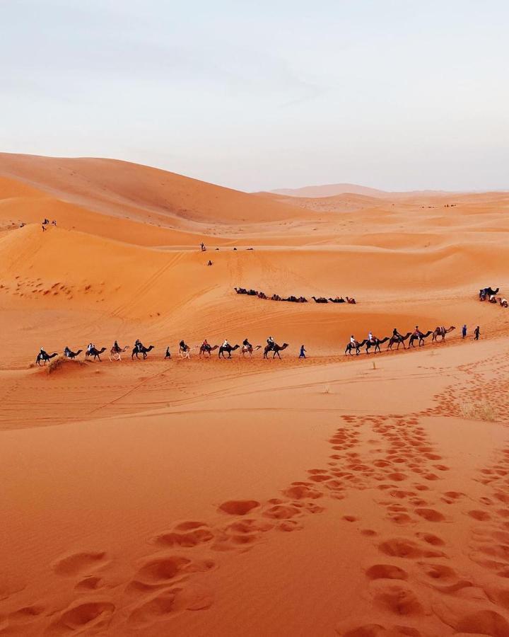 Camel Trekking Desert Camp Merzouga Extérieur photo