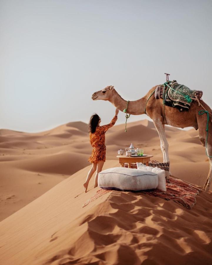 Camel Trekking Desert Camp Merzouga Extérieur photo